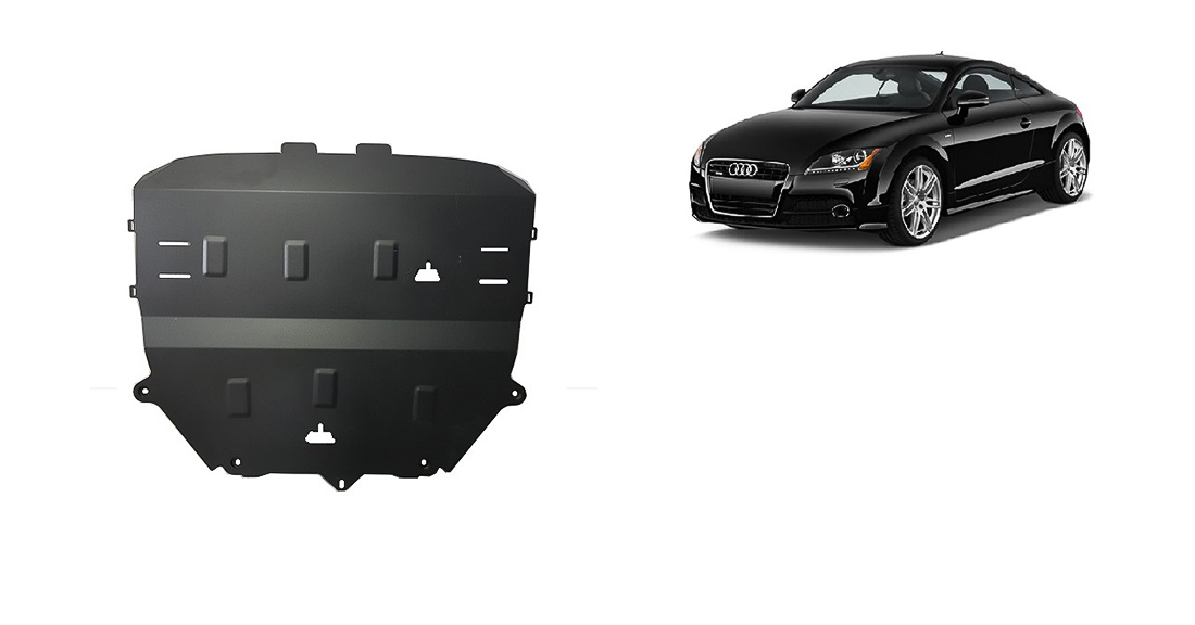 Unterfahrschutz Vorne Unten für Audi TT 8J 05.2006-09.2014