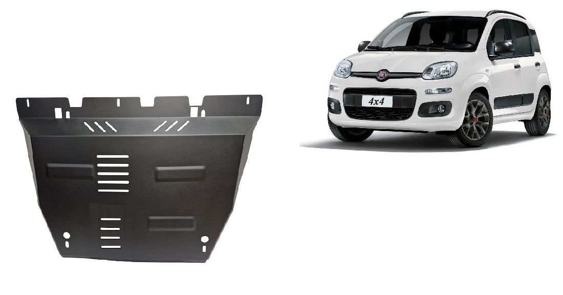 Unterfahrschutz fur Motor der Marke Fiat Panda 4x4
