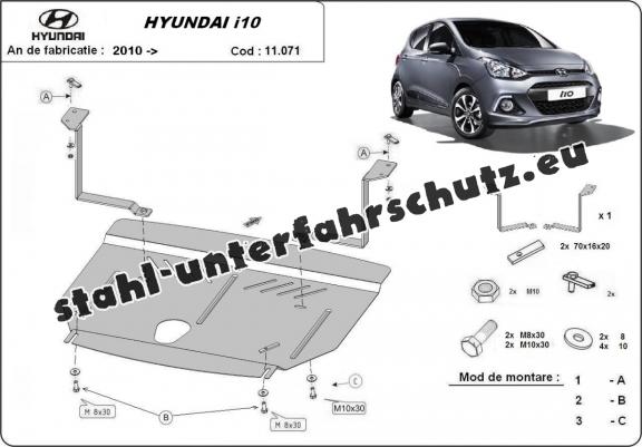 Motor- / Unterfahrschutz für HYUNDAI i10 günstig kaufen