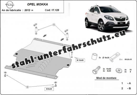 ORIGINAL Opel Unterfahrschutz Unterbodenschutz Motorraum Benziner Mokka  94550786
