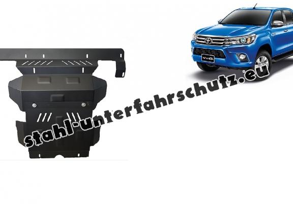 Unterfahrschutz für Motor und  kühler aus Stahl für  Toyota Hilux Revo