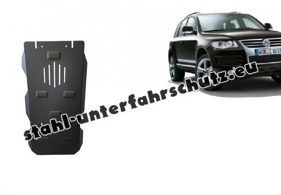 Unterfahrschutz aus Stahl für Automatikgetriebe der Marke Volkswagen Touareg 7L