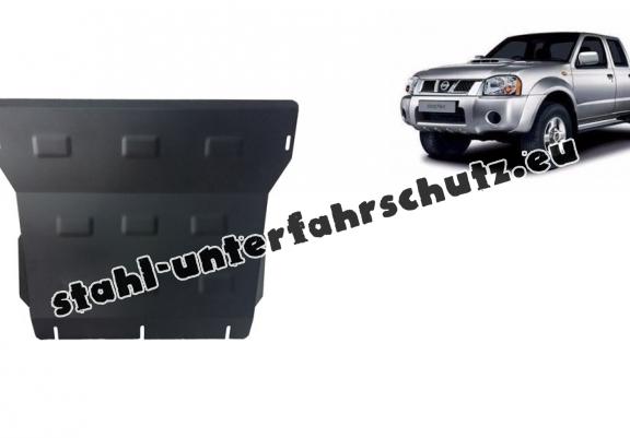 Unterfahrschutz für Motor und  kühler aus Stahl für Nissan Navara D22