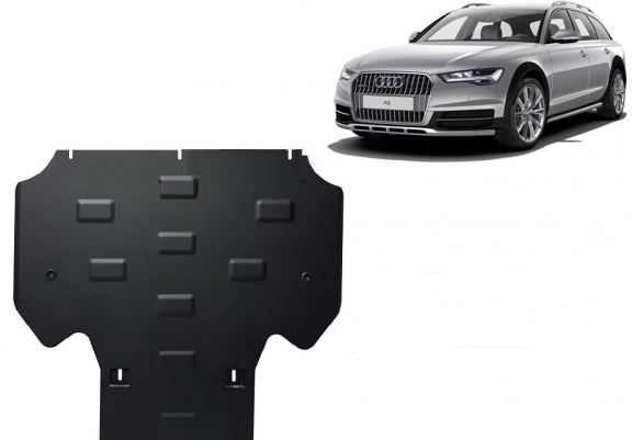 Stahl Getriebe Schutz für Audi Allroad A6