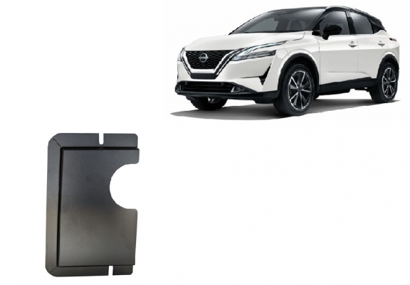 Stahl Differentialschutz für Nissan Qashqai J12