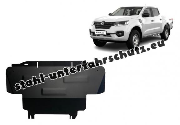 Kühlerschutz für unten aus Stahl für Renault Alaskan