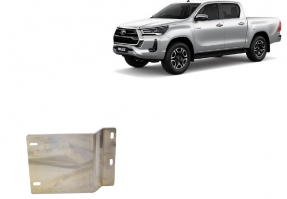 Aluminium Schutz für DPF Sensoren der Marke Toyota Hilux