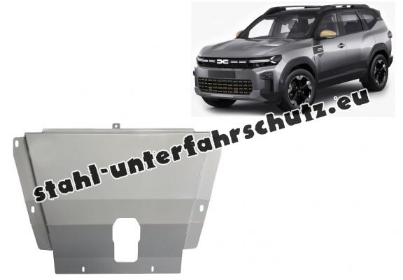 Aluminium Unterfahrschutz für Motor der Marke Dacia Bigster - 4x4 +4x2