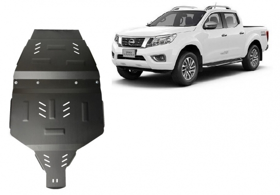 Stahl Getriebe Schutz für Nissan Navara NP300 - D23