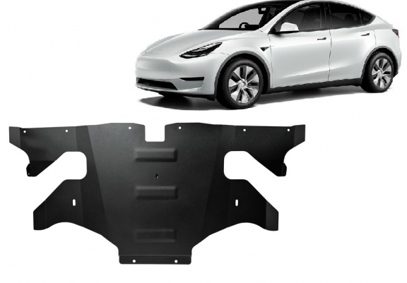 Unterfahrschuzt für Elektromotor hinten Tesla Model Y AWD