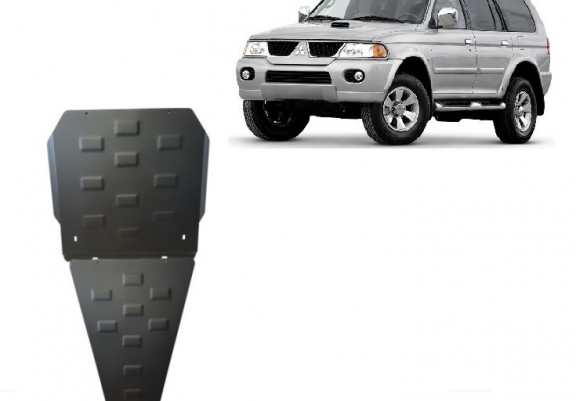 Getriebe und Differentialschutz aus Stahl für Mitsubishi Pajero Sport 1