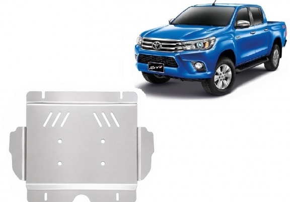 Aluminium Unterfahrschutz für Motor der Marke Toyota Hilux Revo