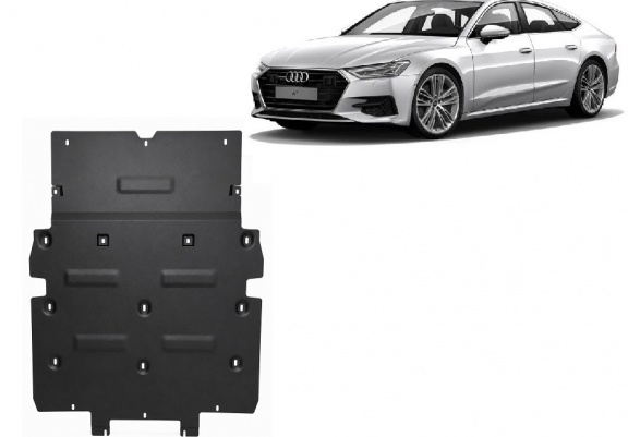 Unterfahrschutz für Motor der Marke Audi A7