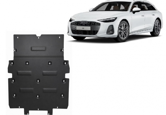Unterfahrschutz für Motor der Marke Audi A6