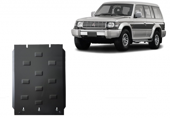 Getriebe schutz aus Stahl für  Mitsubishi Pajero 2