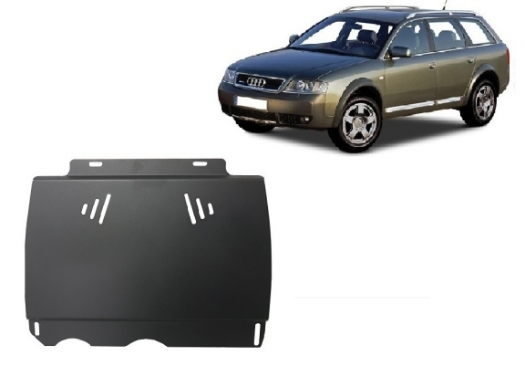 Unterfahrschutz für Schaltgetriebe aus Stahl für Audi Allroad A6
