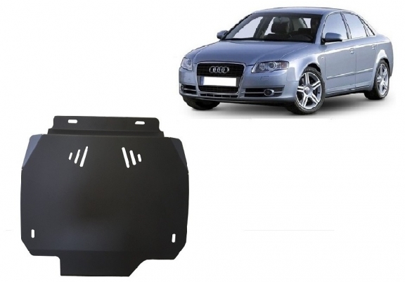 Unterfahrschutz aus Stahl für Automatikgetriebe der Marke Audi A4  B7