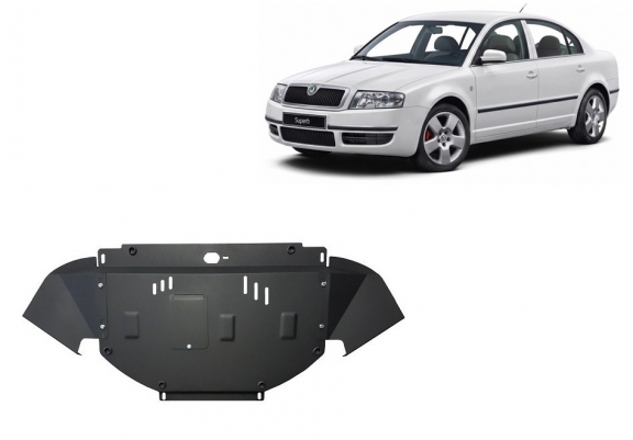 Unterfahrschutz für Motor der Marke Skoda Superb - 1,8  1,9 2,0 TDI
