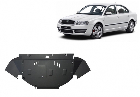 Unterfahrschutz für Motor der Marke Skoda Superb - 2.5 Tdi, V6