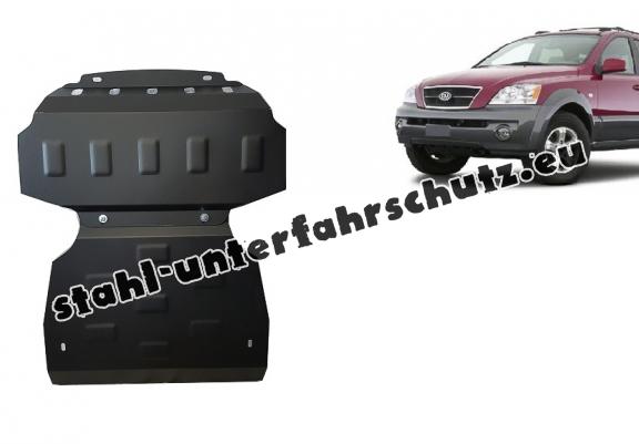 Unterfahrschutz für Motor und  kühler aus Stahl für  Kia Sorento