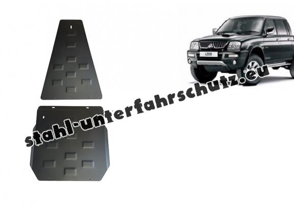 Unterfahrschutz für Getriebe und Differential aus Mitsubishi L 200