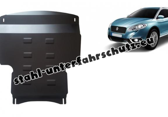 Unterfahrschutz für Motor und Getriebe aus Stahl für  Suzuki S-Cross