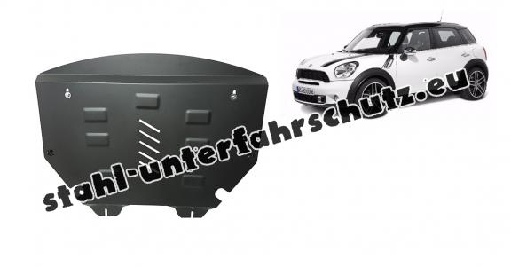 Unterfahrschutz für Motor und Getriebe aus Stahl für Mini Countryman