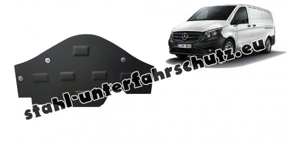 Unterfahrschutz aus Stahl für Stop&Go system Mercedes Vito W447, 4x2, 1.6 D