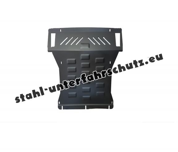 Unterfahrschutz für Motor und  kühler aus Stahl für  Mitsubishi Pajero 4 (V80, V90)