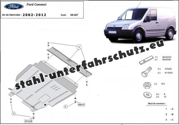 Unterfahrschutz für Motor der Marke Ford Transit Connect