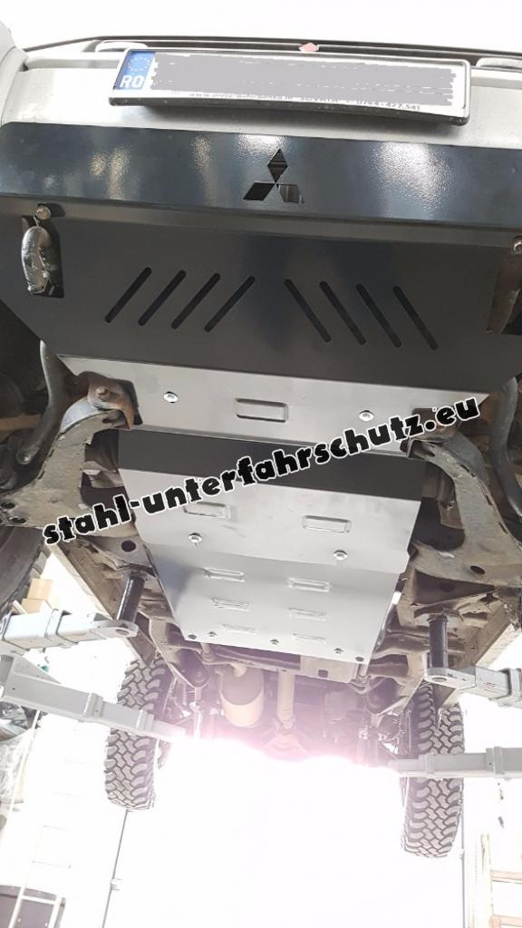 Getriebe schutz aus Stahl für  Mitsubishi Pajero 4 (V80, V90)