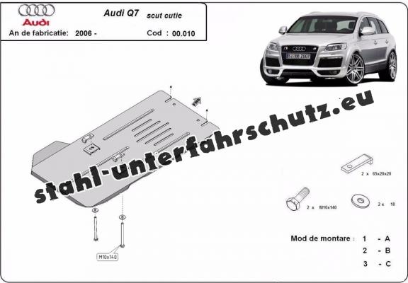 Stahl Getriebe Schutz für  Audi Q7