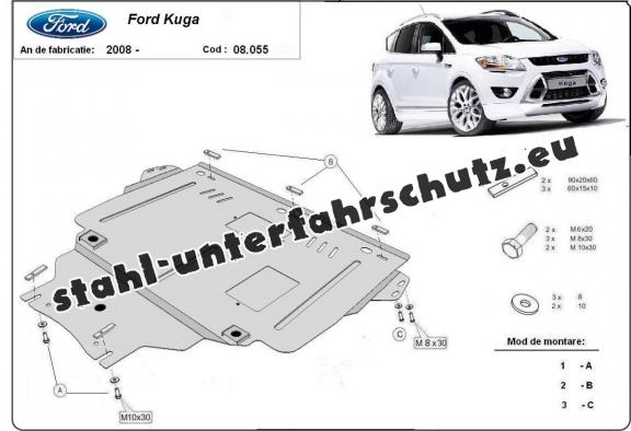 Unterfahrschutz für Motor der Marke Ford Kuga