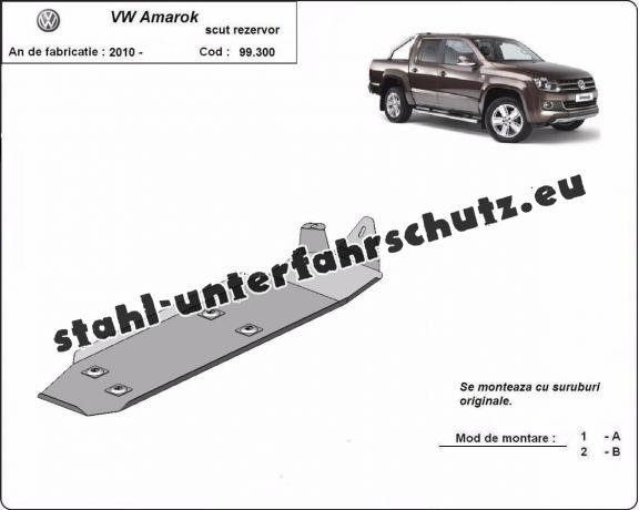 Stahlschutz für Treibstofftank der Marke  Volkswagen Amarok