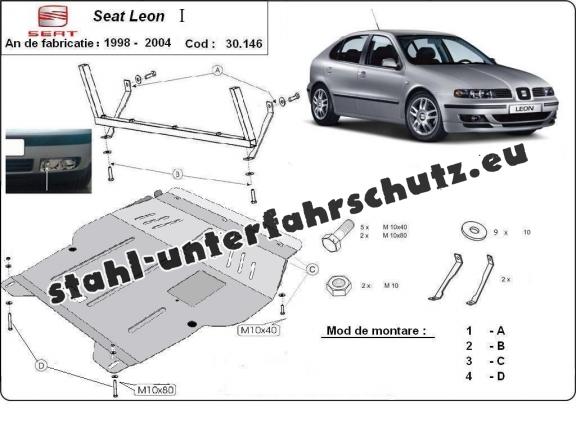 Unterfahrschutz für Motor der Marke Seat Leon
