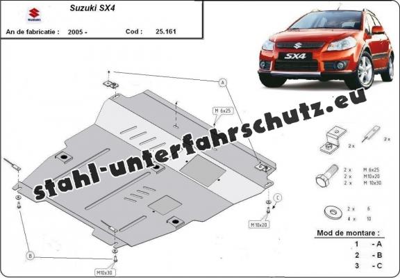 Unterfahrschutz für Motor der Marke Suzuki SX 4