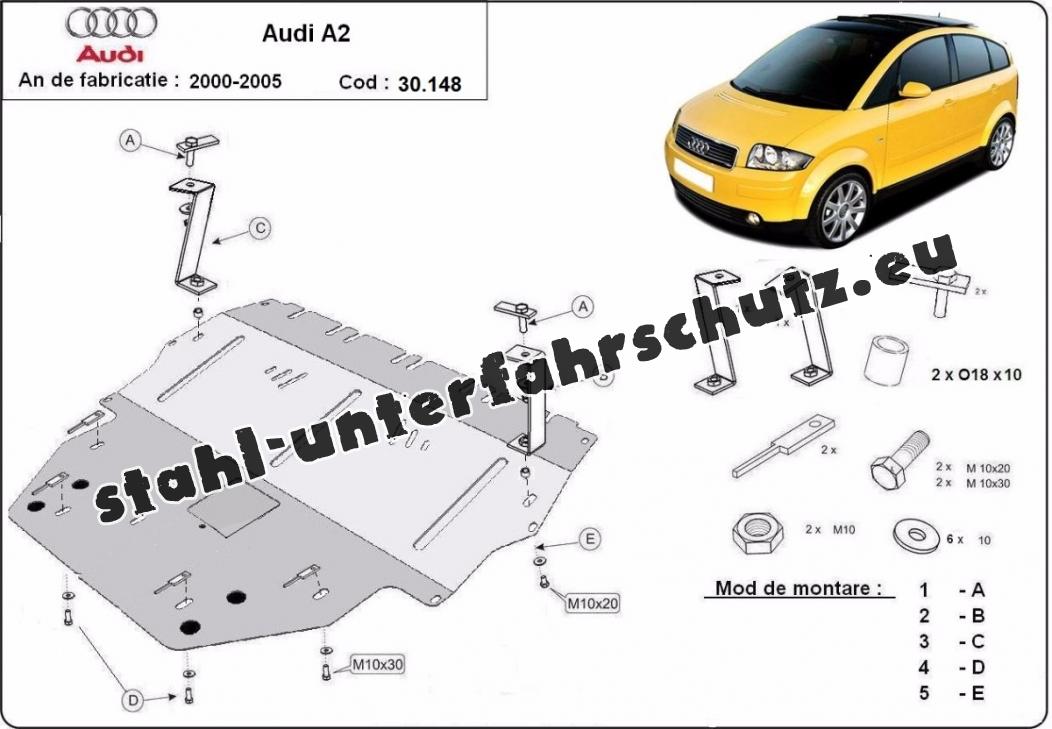 Unterfahrschutz für Motor der Marke Audi A5