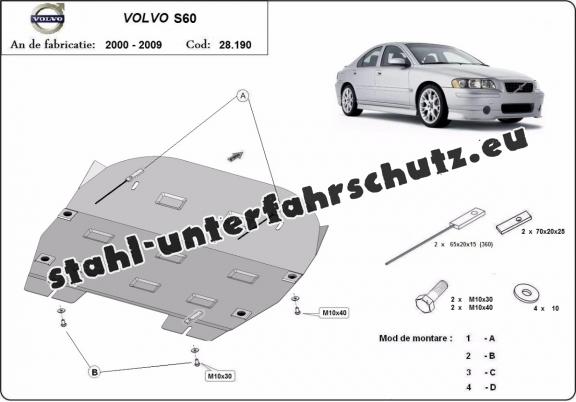 Unterfahrschutz für Motor der Marke Volvo S60