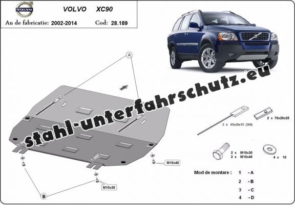 Unterfahrschutz für Motor der Marke Volvo XC90