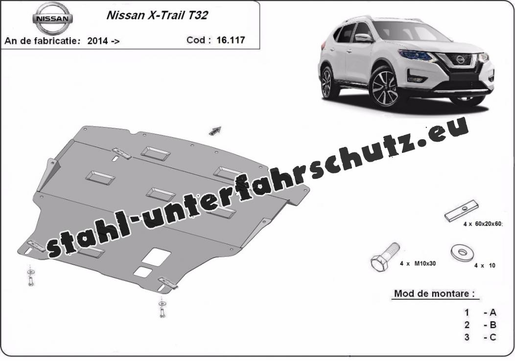 Auto Edelstahl Ladekantenschutz füR Nissan X-Trail T32 2014 2015 2016 2017,  StoßStangenschutz der VerschleißFestigkeit Anti-Kratz Hinteren, Heckklappen  Einstiegsleiste Plate Styling ZubehöR : : Auto & Motorrad