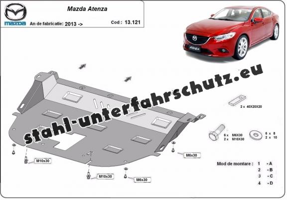 Unterfahrschutz für Motor der Marke Mazda Atenza