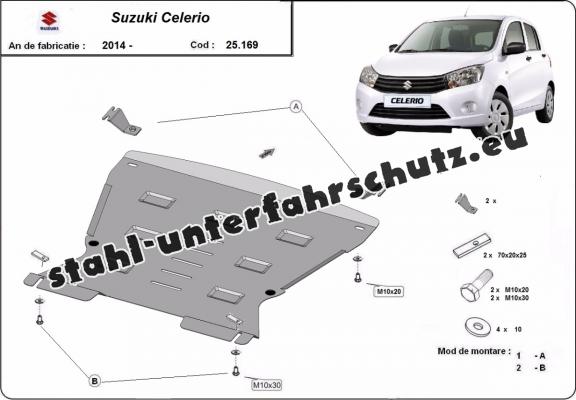 Unterfahrschutz für Motor der Marke Suzuki Celerio