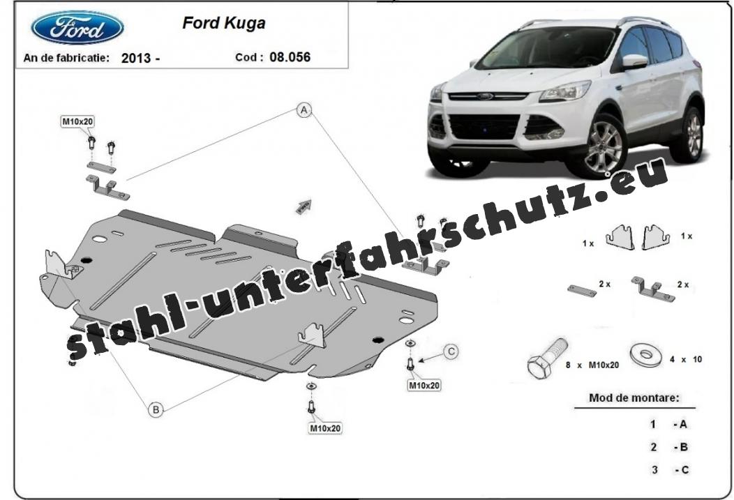 Maßangefertigt Abdeckplane Kompatibel für Ford Kuga 1 Kuga 2 (DM2