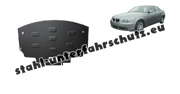 Unterfahrschutz für Motor der Marke BMW Seria 5 E60/E61 mit serienmäßige Frontstoßstange