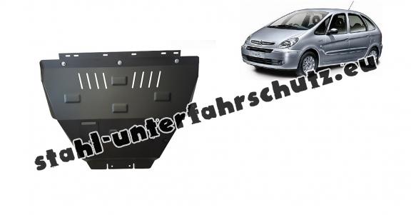 Unterfahrschutz für Motor und Getriebe aus Stahl für  Citroen Xsara Picasso