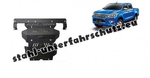 Unterfahrschutz für Motor und  kühler aus Stahl für  Toyota Hilux Revo