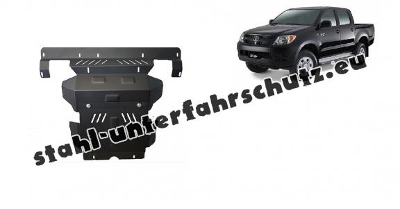 Unterfahrschutz für Motor und  kühler aus Stahl für  Toyota Hilux