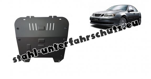 Unterfahrschutz für Motor und Getriebe aus Stahl für  Saab 9-3