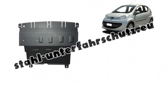Unterfahrschutz für Motor der Marke Peugeot 107