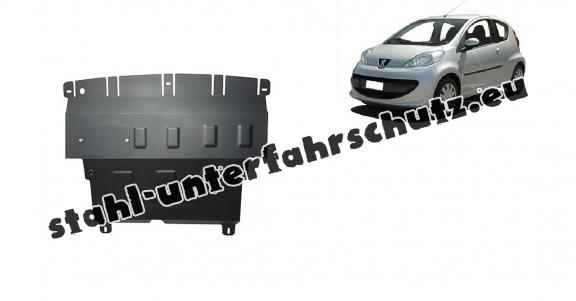 Unterfahrschutz für Motor der Marke Peugeot 107